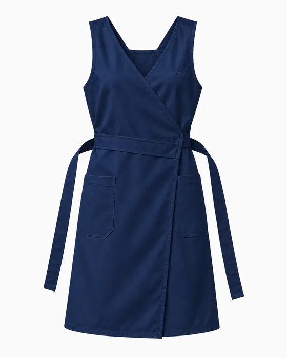 Wrap Apron, Navy