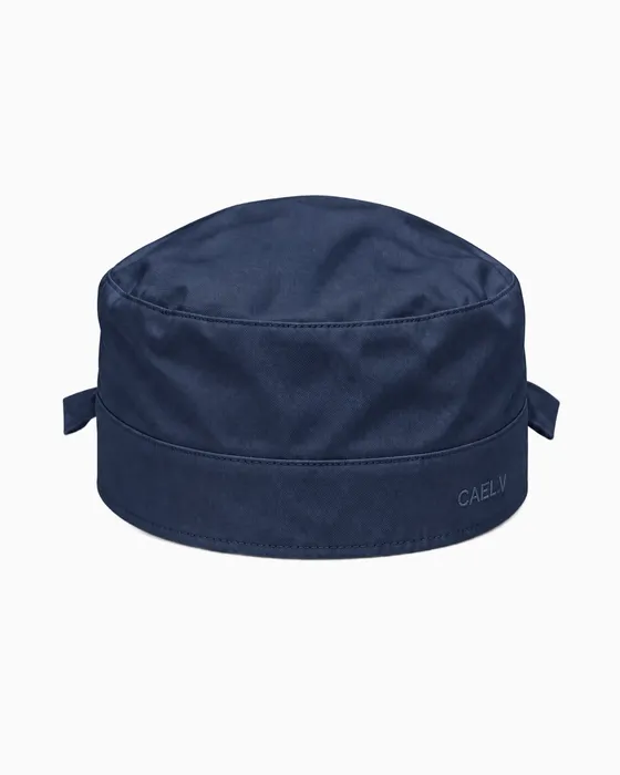 Tie-Back Scrub Cap, Navy