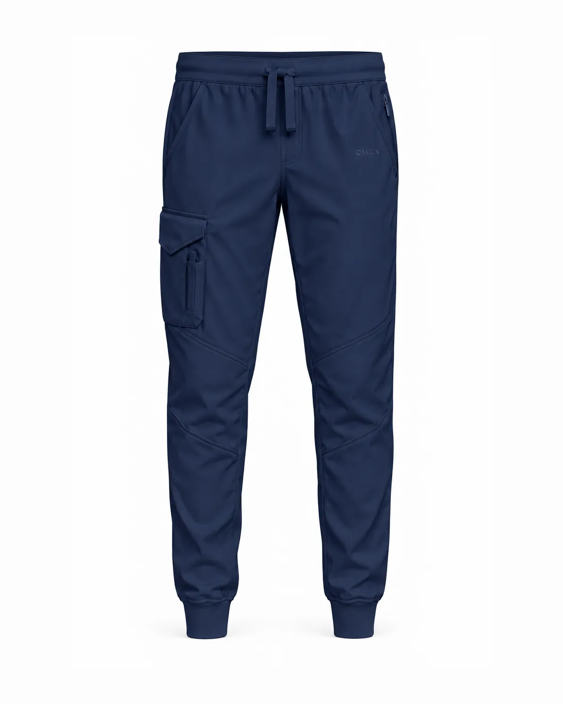 Classic Jogger — Front · Navy