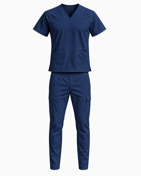 Raglan Cargo Set, Navy