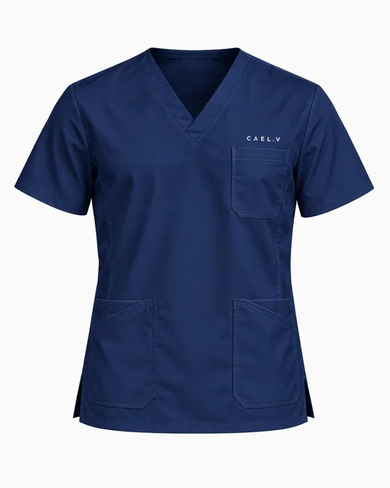 Classic Three-Pocket Top, Navy