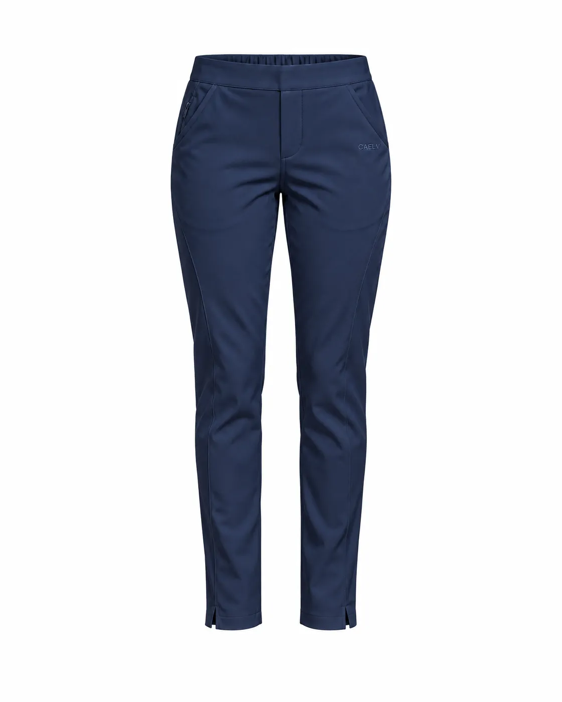 Tailored Tapered Pant — Front · Navy