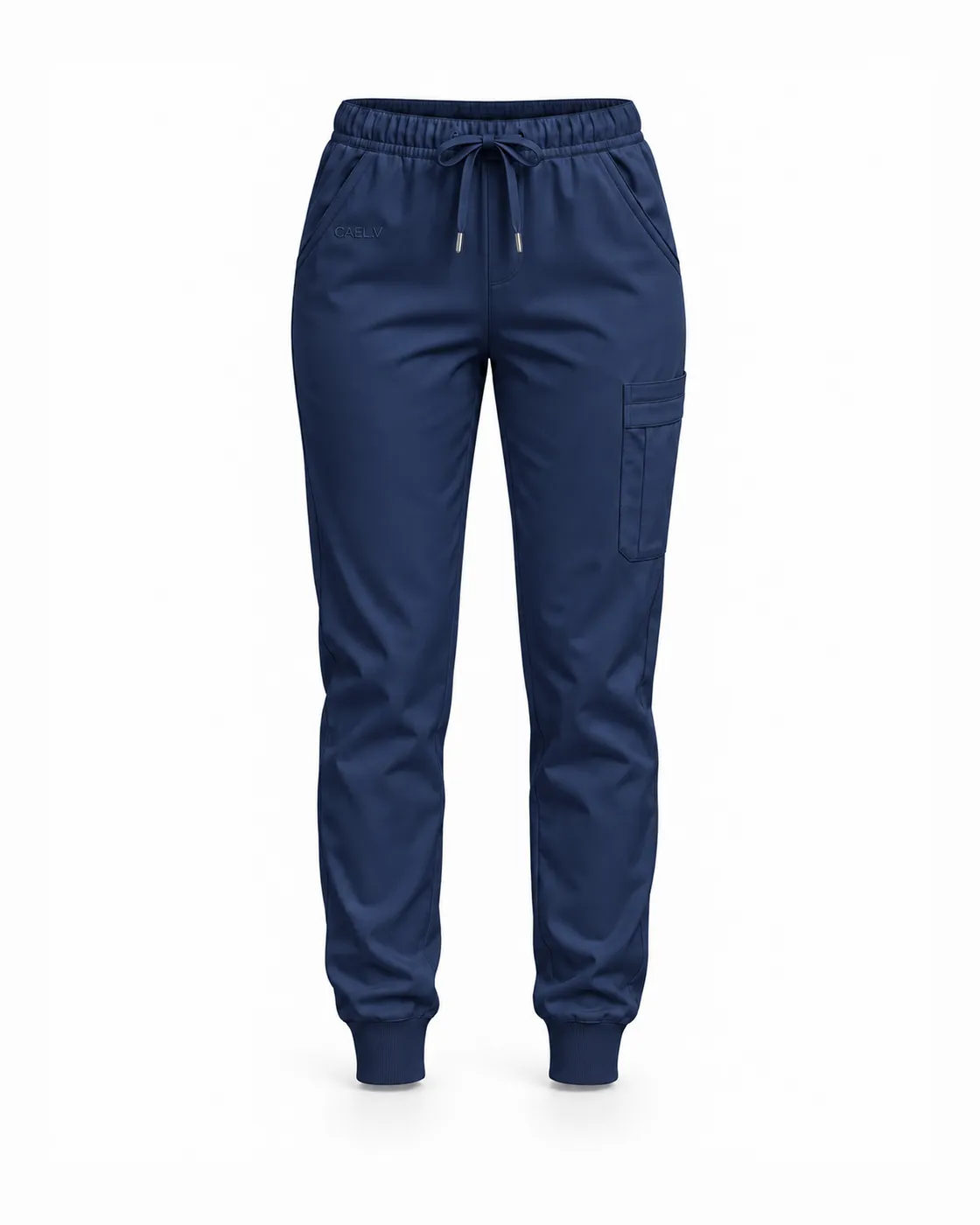 Athletic Jogger — Front · Navy
