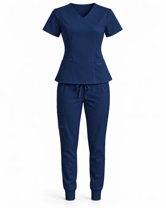 Crossover Jogger Set, Navy