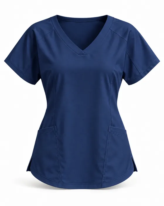 Relaxed Dolman Top, Navy